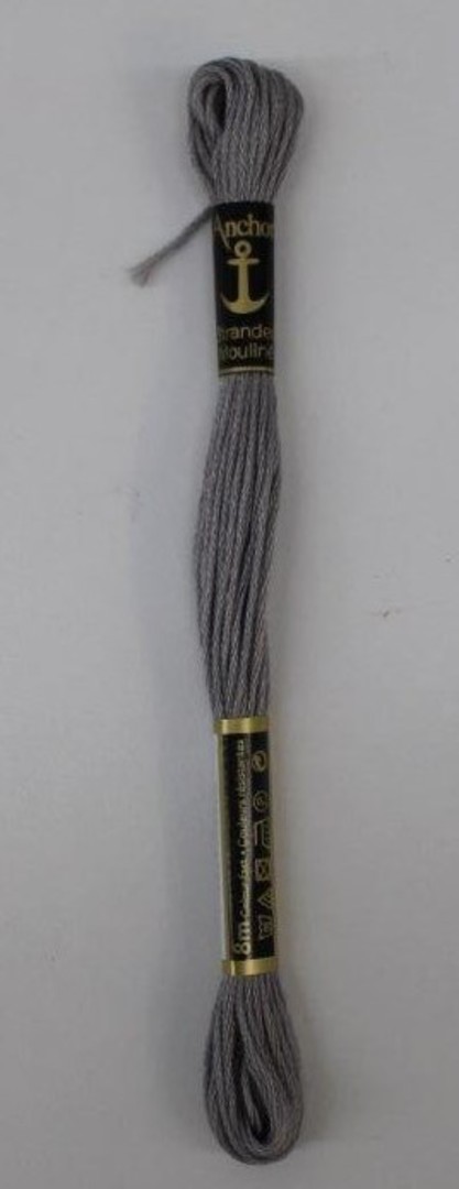 Stranded Cotton Cross Stitch Threads - Greys Shades image 0